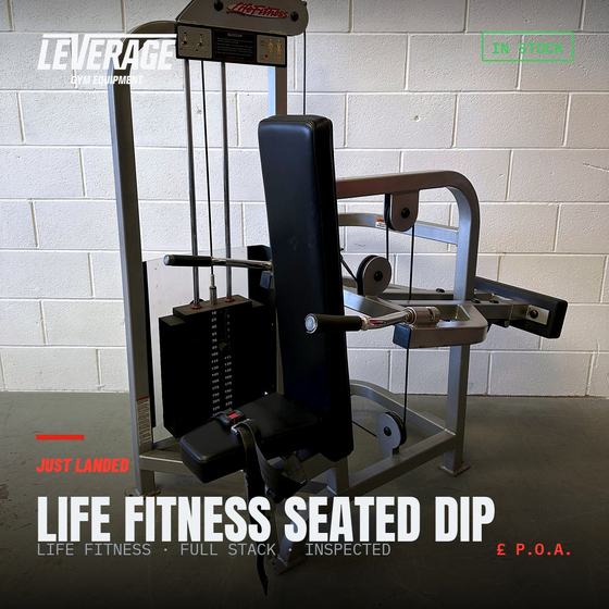 Life Fitness Seated Dip listing