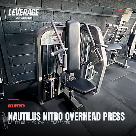 Nautilus Nitro Overhead Press, sold